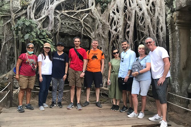 1-Day private Angkor Temple Tour by Tuk Tuk from Siem Reap - Angkor Wat from the eastern side, plus the jungle path to the ancient library pool