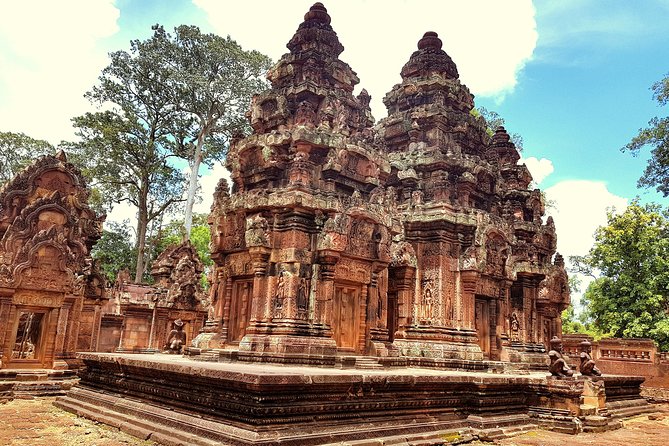1day Private tour, Angkor sunrise,all main temples, Banteay srei - Bayon and the big stone faces: the emotional payoff