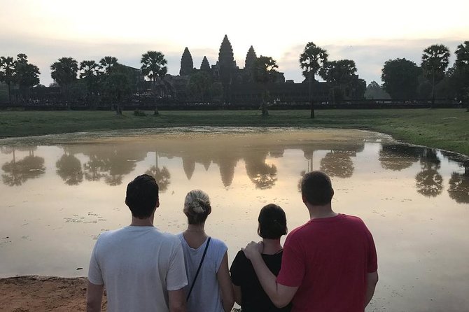 2-D Angkor temple tour with one sunrise in A/C vehicle and guide. - Day 1: Ta Prohm, Pre Rup, then Banteay Srei and Banteay Samre