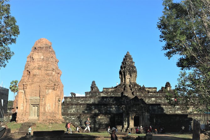 3 Days Siem Reap Explorer - Small Group - Day 3: Preah Khan roots, Neak Pean island, Banteay Srei carvings, Pre Rup temple mountain