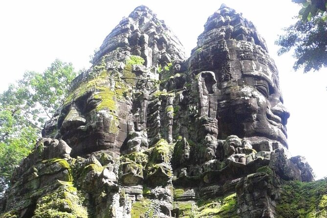 Angkor Full Day Tour All The Main Temples - Angkor Thom South Gate and Bayon: faces, causeways, and photo breaks