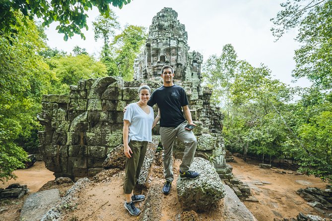 Angkor Jeep Tour Discovery - Inclusive Lunch - Ta Prohm Temple, the jungle-hugged temple moment