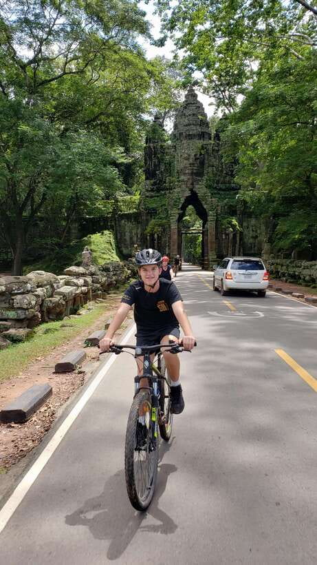 Angkor Jungle Biking Adventure Private Cycling Tour - Ta Prohm (about 1.5 hours): crumbling stone and jungle atmosphere