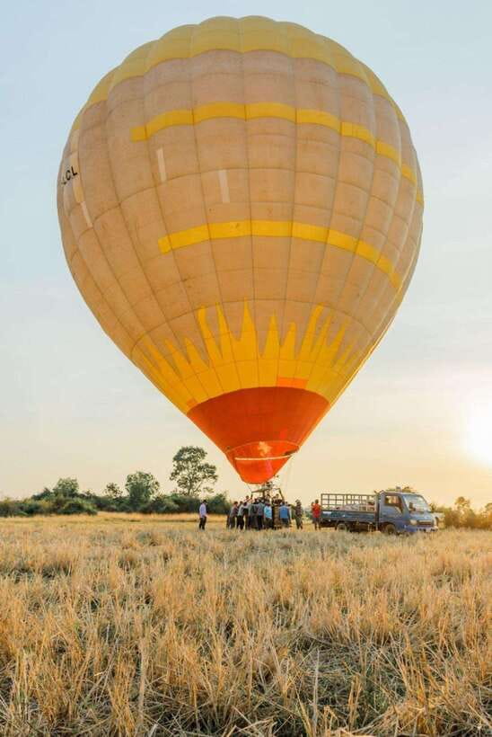 Angkor Stunning Hot Air Balloon - Temple Views: Bakong and Lolei From the Basket, Not a Full Angkor Tour