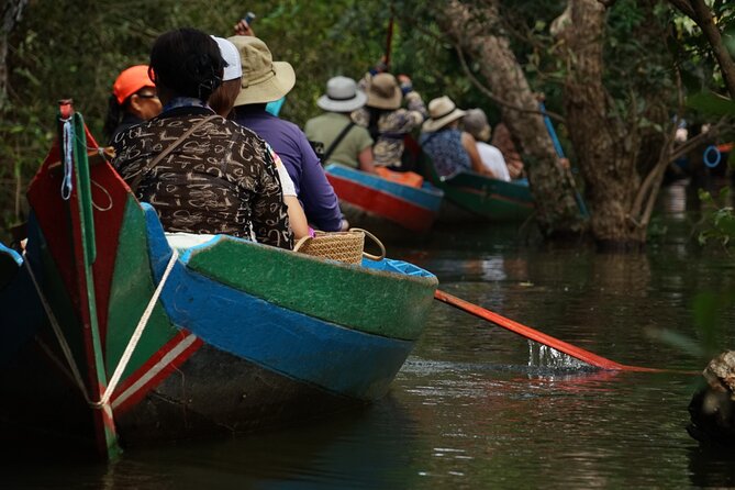 Angkor Sunrise & Floating Village Sunset Full-Day Siem Reap Tour - Ta Prohm and Bayon: The Two Angkor Photo Moments With Context
