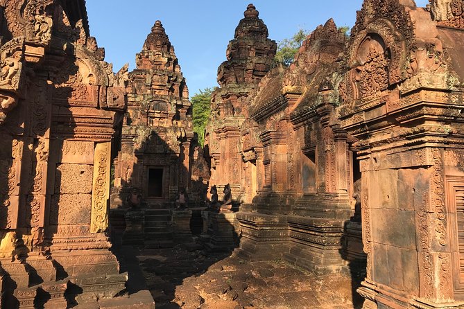 Angkor Temples Highlights: 2-Day Private Tour with Sunrise - Banteay Srei: Pink Stone and Fine Carving Detail