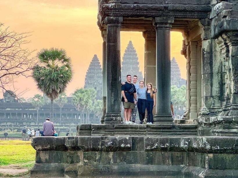 Angkor Wat 1 Day with Sunrise Combined tour with (Tuk Tuk) - The 04:45 Start: Pass, Sunrise Views, Then Your Own Slow Time