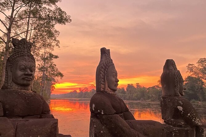 Angkor Wat at Sunrise - 4:30am start, and how the sunrise timing plays out