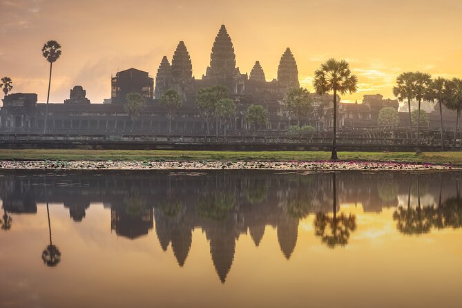 Angkor Wat at Sunrise - Comfort and ticket convenience: mobile entry makes mornings easier
