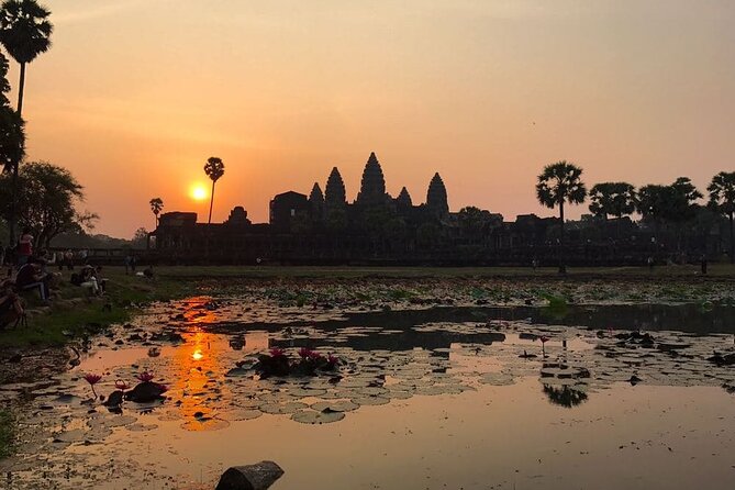 Angkor Wat at Sunrise - Watching the spires light up, with a guide who knows where to stand