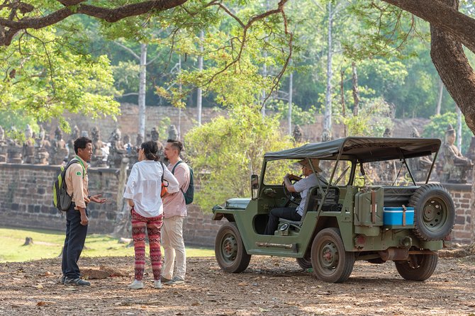 Angkor Wat by Vintage Jeep – Private Tour - Srah Srang Lunch Break and Heat-Smart Timing