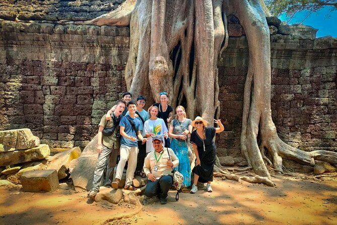 Angkor Wat full Day 'Small Group with sunset & Tour Guide - Angkor Thom: South Gate chaos, Bayon faces, and a bigger story
