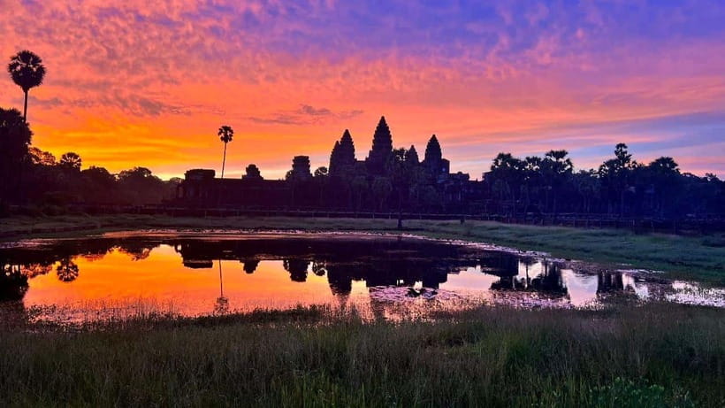 Angkor Wat: Highlights and Sunrise Guided Tour - 4:15 AM pickup, flashlight corridors, and beating the main wave