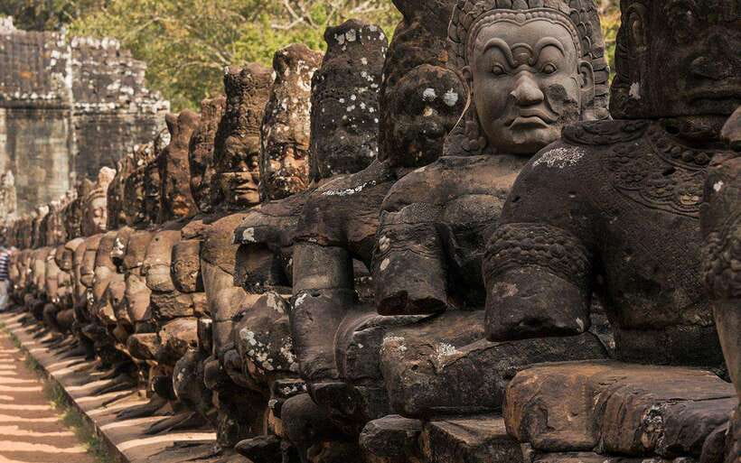 Angkor Wat Small Circle Private Car Tour in Siem Reap - Ta Prohm first lap, then a long break back at Angkor Wat