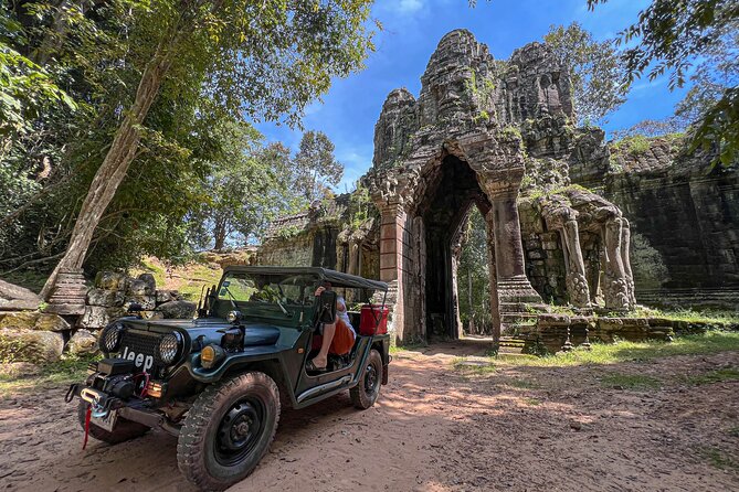 Angkor Wat Sunrise and Market Tour by Jeep - Ta Prohm: jungle roots, famous and still worth the time
