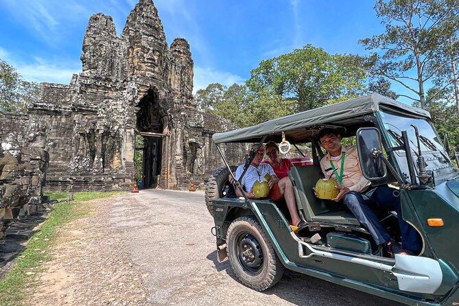 Angkor Wat Sunrise and Market Tour by Jeep - Breakfast, seasonal fruit, and what the $80 value really includes