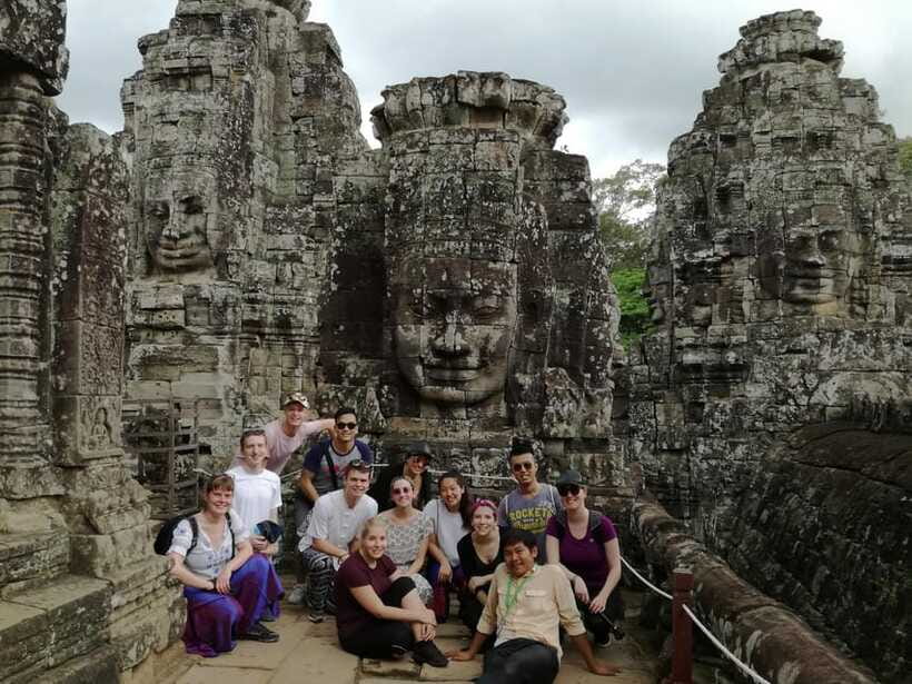 Angkor Wat Sunrise by Vintage Jeep – Private Tour - Angkor Thom, Bayon’s smiling faces, and the South Gate walkthrough