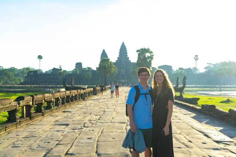 Angkor Wat Sunrise Private Tuk-Tuk Guided Tour - Angkor Thom’s Ancient Gate and Bayon Temple Faces: The Meaning Behind the Stone
