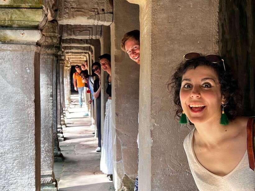 Angkor Wat: Sunrise: Ta Prohm and Bayon Temple Tour - Tonle Om Gate wrap-up, finishing at Angkor Archaeological Park, and what to watch for