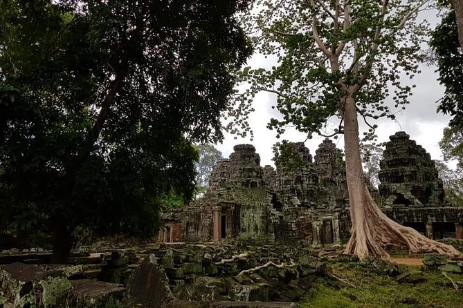 Angkor Wat Sunset TUK TUK Tour - Stop 1 Ta Prohm With Spung, and Tomb Raider Fame