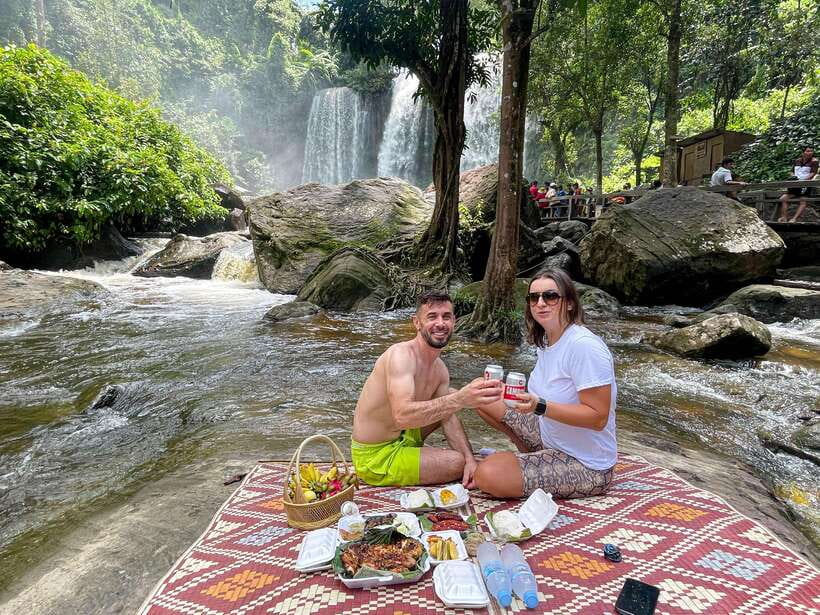 Banteay Srei, Beng Mealea and Kulen Mountain with Picnic - Palm Cake Village and the art of fueling up before the climb