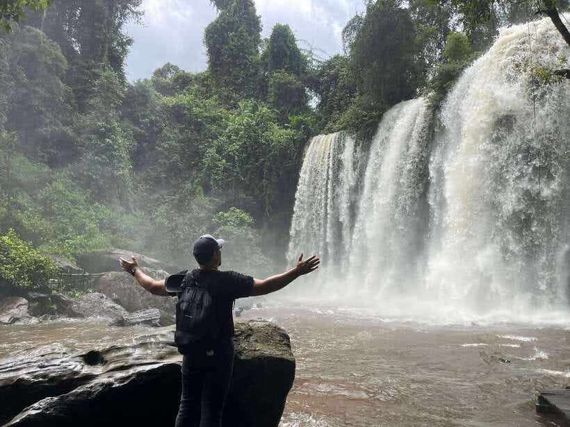 Banteay Srei, Kulen Waterfall & Beng Mealea Exploration - Kulen Mountain Start: The Reclining Buddha and Local Blessings