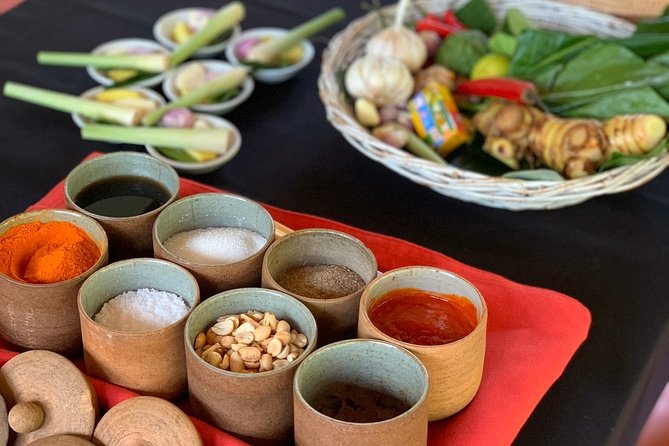 Cambodian Village Cooking Class - The meal: 3 courses you made, plus a drink and small comforts