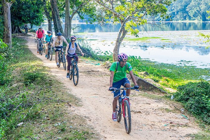 Cycle the Angkor Backroads with lunch / E-Bike or Tuk Tuk - Bayon Temple: the mood, the walking, and entering Angkor Thom