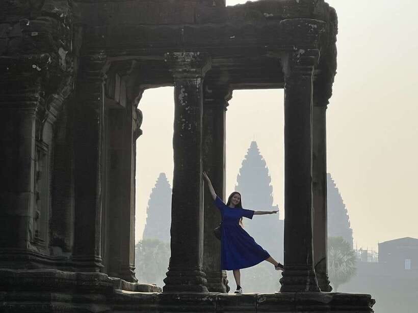 Explore Angkor Wat by Bike and Sunset - Ta Nei Temple, a Quieter Ruin Many People Miss
