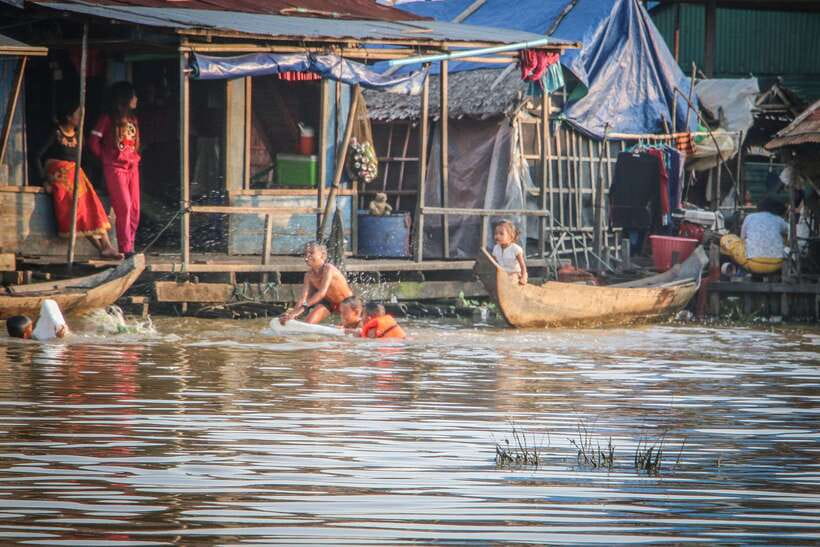 Floating Village and Tonlé Sap Sunset Tour - Getting From Siem Reap to the Dock: The Ride Through Countryside
