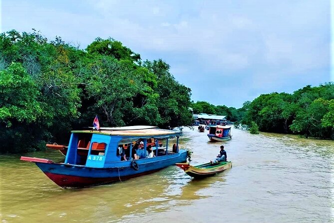 Floating Village-Mangrove Forest Private Tonle Sap Lake Boat Tour - Mangrove forest by paddle boat, and why water levels change everything