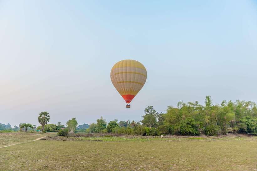 From Krong Siem Reap: Angkor Hot Air Balloon Ride w/ Pickup - Duration: How Long You Are Actually in the Air