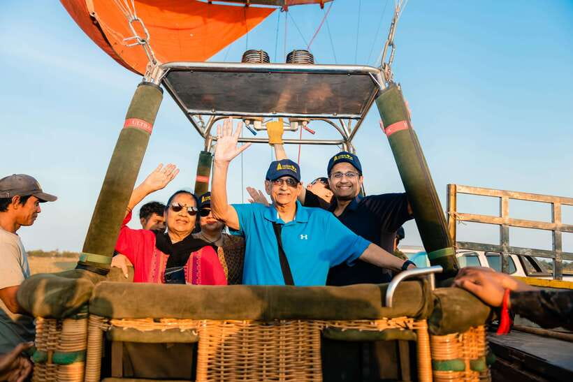 From Krong Siem Reap: Angkor Hot Air Balloon Ride w/ Pickup - Pickup Timing and the Ride to Launch Area: What to Expect