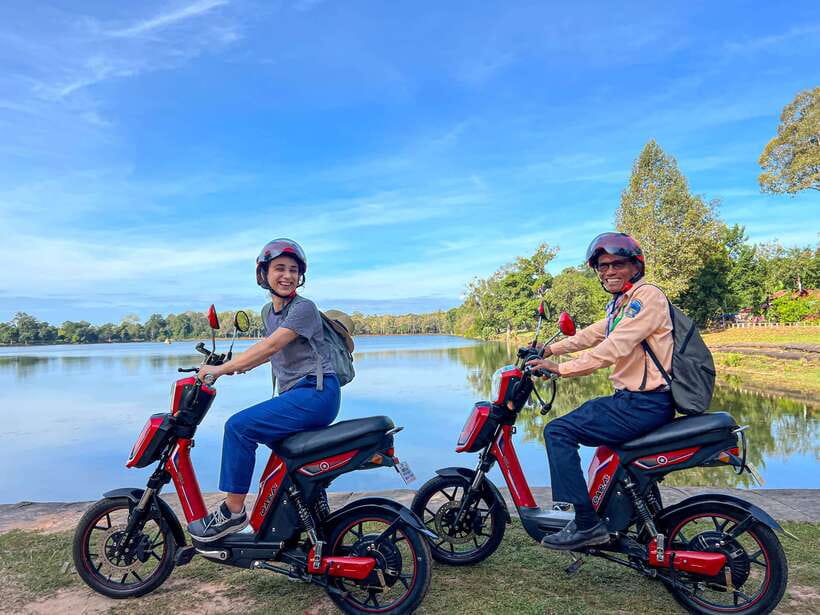 From Siem Reap: Angkor Wat Sunrise and Temples E-Bike Tour - Quick hits before you book