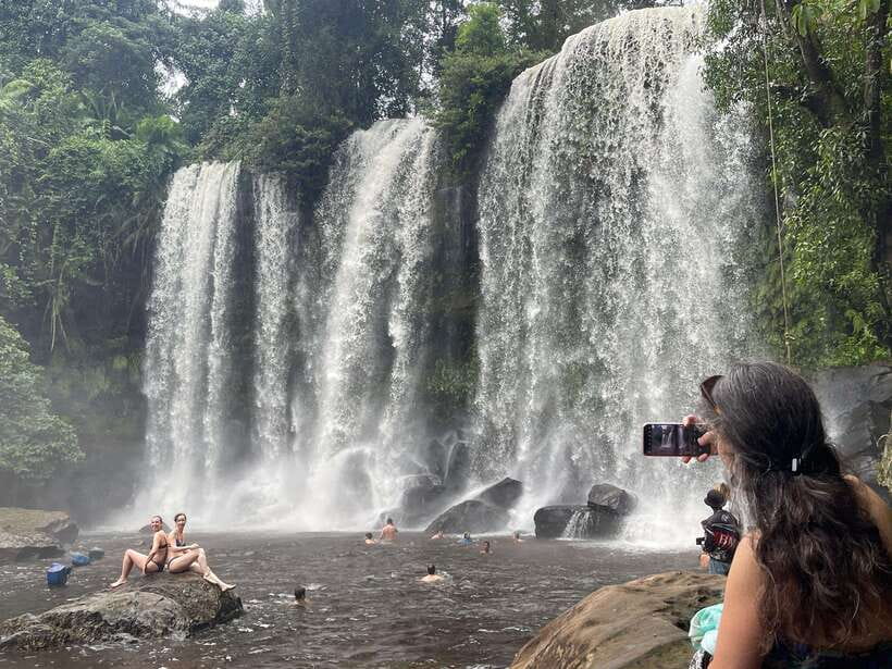 From Siem Reap: Banteay Srei and Kulen Waterfall Guided Tour - A smart one-day loop from Siem Reap