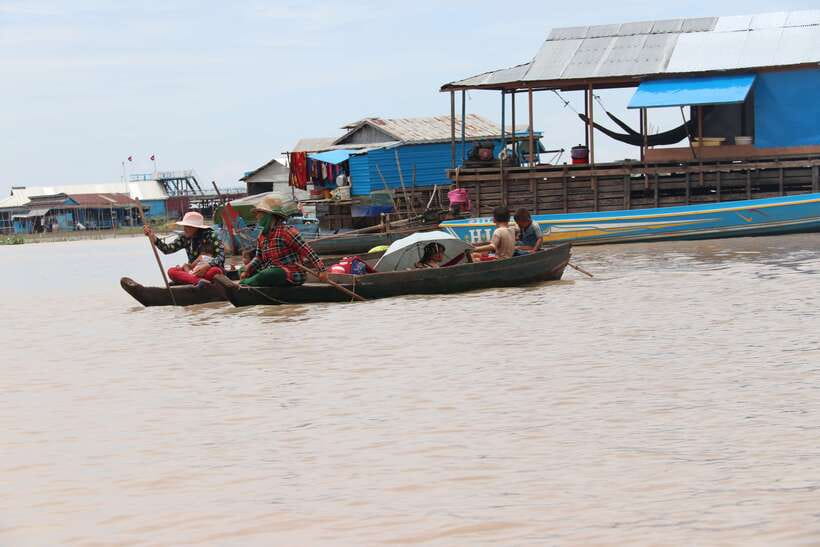 From Siem Reap: Tonle Sap Floating Villages Tour - Private Boat Cruising: Floating Homes and Community Life