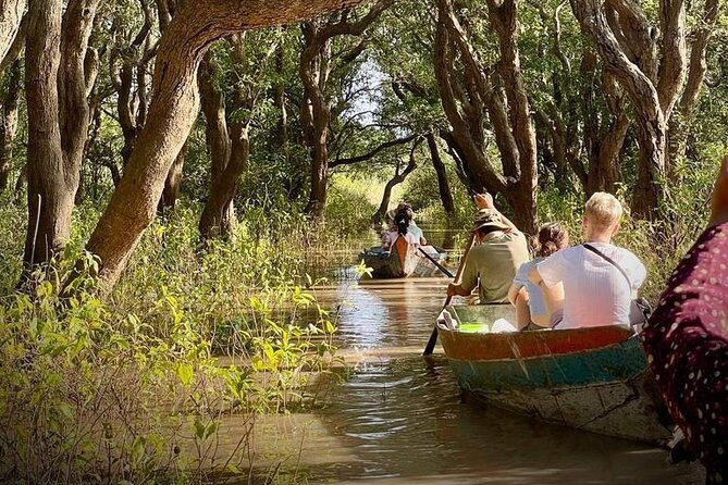 Half Day Kompong Pluck stilt home Village on Tonle Sap & Sunset - Optional flooded-forest boat time: what costs extra
