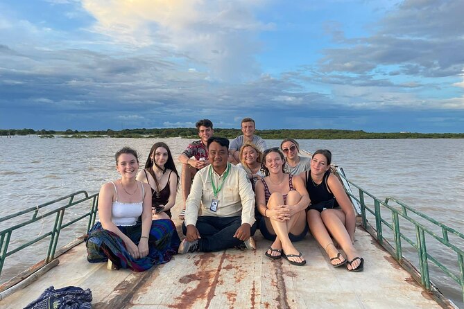 Half Day Kompong Pluck stilt home Village on Tonle Sap & Sunset - Your guide makes the day: Tom, Sam, Bon, Sary, Nariht
