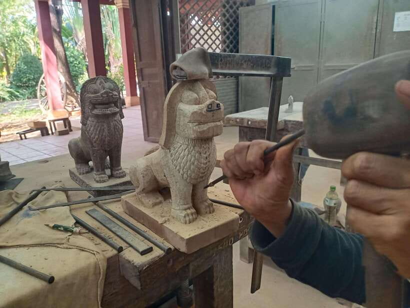 Half-Day: Silk Farm, Senteur Angkor, and Satcha Workshop - From mulberry trees to woven silk, the silk farm stop