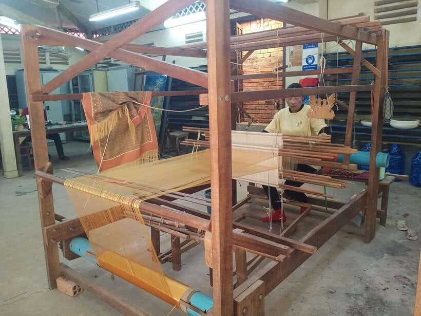 Half Day Trip: Silk Farm, Satcha, and Senteur d'Angkor Tour - SilkFarm: seeing silk from the mulberry trees onward