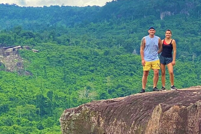 Jungle Trekking Tour at Phnom Kulen National Park from Siem Reap - Preah Ang Thom: the reclining Buddha and surviving older sculptures