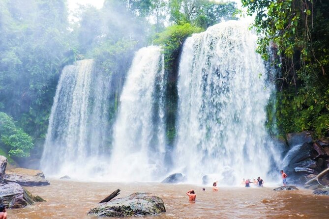 Jungle Trekking Tour at Phnom Kulen National Park from Siem Reap - Getting to the national park: pickup, AC ride, and timing
