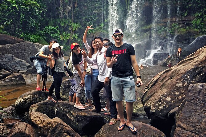 Kulen Mountain with Beng Mealea and Tonle Sap Small Group Tour - Preah Ang Thom and the 1000 Lingas: Incense, Pilgrims, and Sacred Water