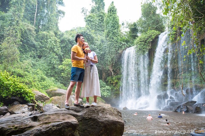 Kulen Mountain with Beng Mealea and Tonle Sap Small Group Tour - Phnom Kulen Waterfall: Picnic Lunch and a Cold-Water Swim