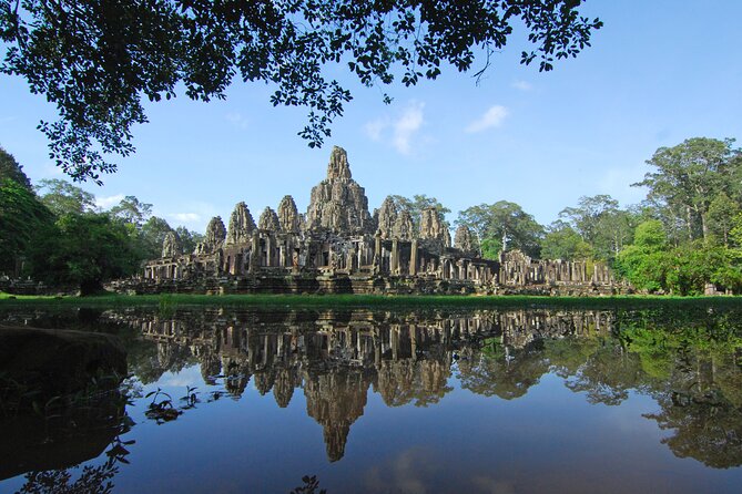One Day Private Guide Tour of Angkor Thom, Bayon, Ta Phrom & Angkor Wat - Angkor Thom South Gate, the churning-ocean stone spectacle