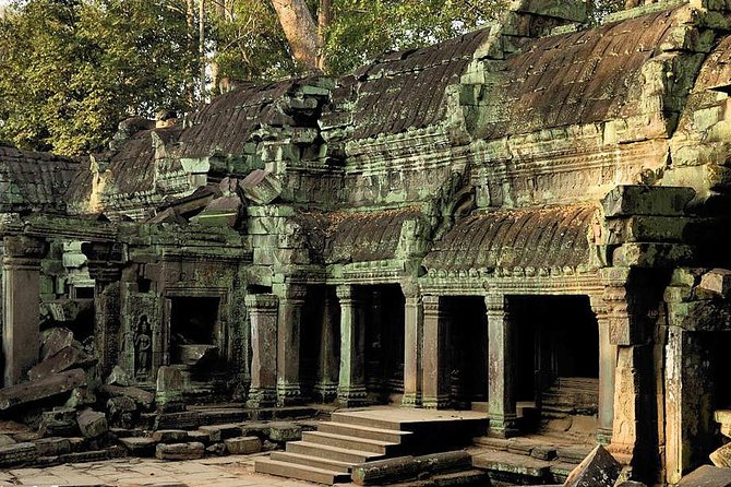 One Day Private Guide Tour of Angkor Thom, Bayon, Ta Phrom & Angkor Wat - The Royal Enclosure, Phimeanakas, and the Khmer power zone