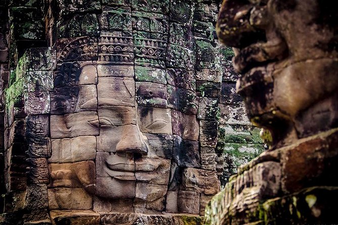 One Day Private Guide Tour of Angkor Thom, Bayon, Ta Phrom & Angkor Wat - Elephants Terrace and Leper King Terrace, short stops with punch