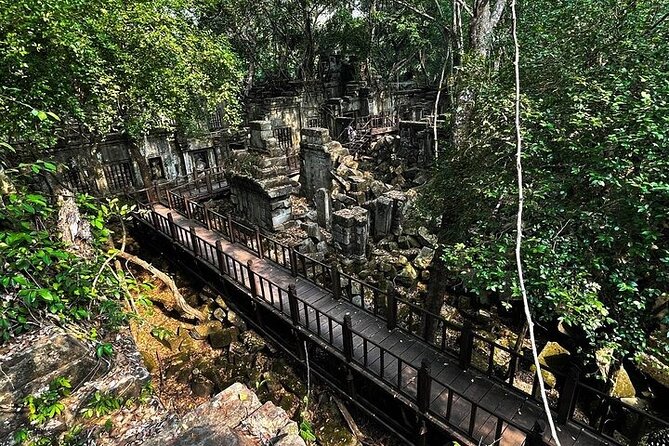 Overland to Beng Melea and Koh Ker Tour - Beng Mealea in the afternoon: jungle-covered 12th-century ruins