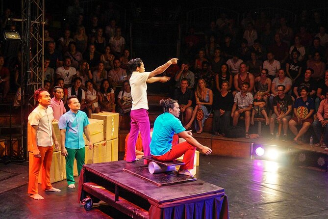 Phare, The Cambodian Circus with Round-Trip Tuk Tuk Transfer - Skip the line, sit in comfort: how entry and seating work