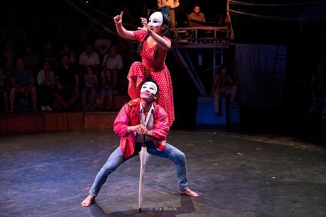 Phare, The Cambodian Circus with Round-Trip Tuk Tuk Transfer - The show itself: story, music, and acrobatics that connect